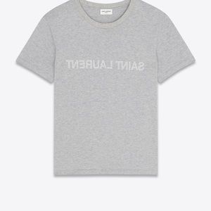 SAINT LAURENT REVERSE T-SHIRT